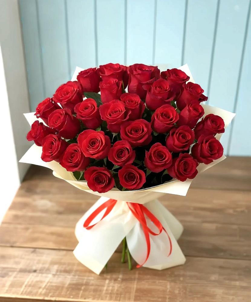 Букет 29 Красных роз в Глазове