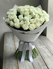 Букет 35 Белых роз в Глазове