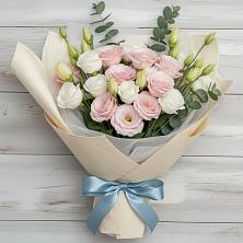 Букет цветов из:  Лизиантусы в Глазове