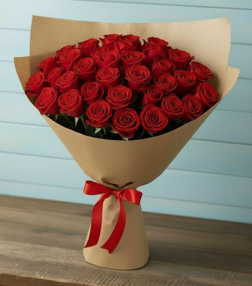 Букет Красные розы Милано в Глазове