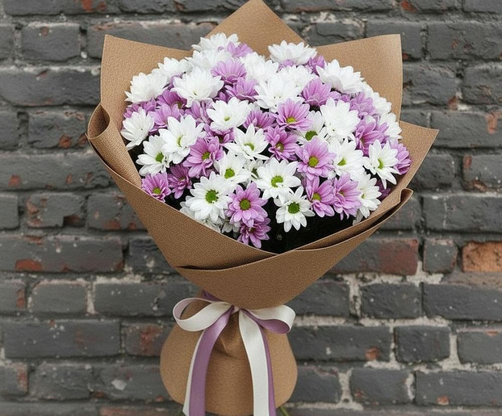 Букет цветов из: Хризантемы в Глазове