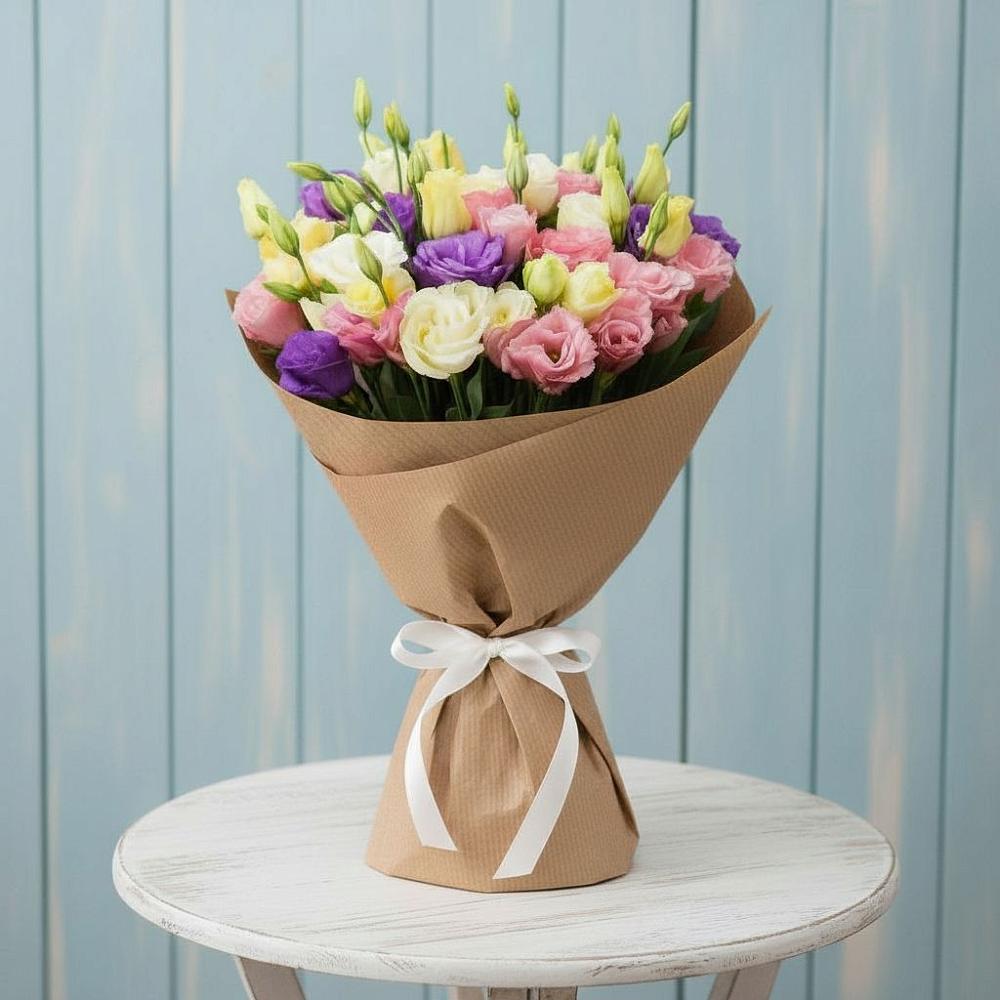 Букет цветов из: Лизиантусы в Глазове