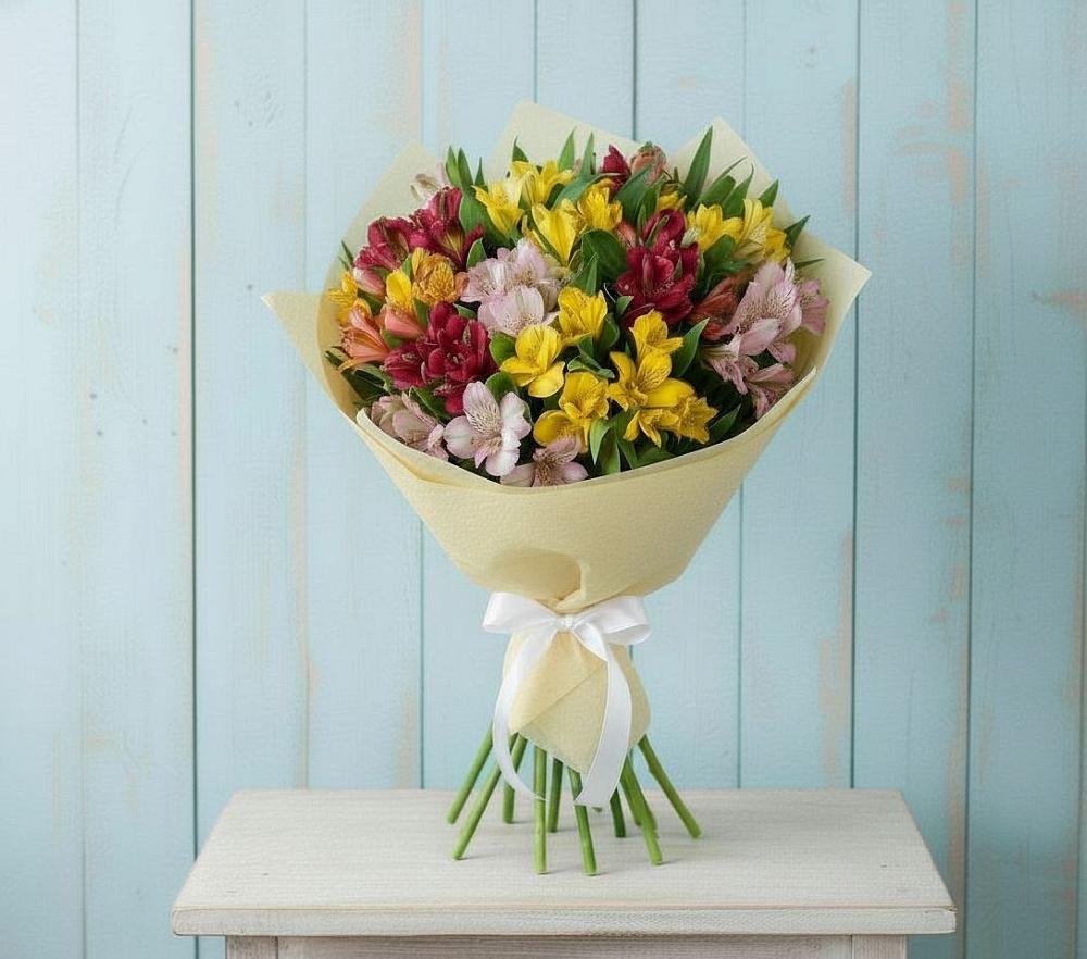 Букет цветов из: Альстромерии в Глазове