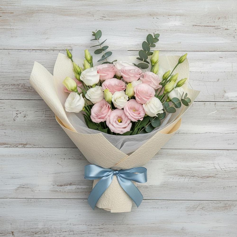 Букет цветов из: Лизиантусы в Глазове